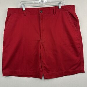 Savane‎ Men's Casual Walking Red Shorts Sz 42